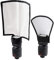 SEABABOO 2PCS Flash Diffusor Riflettore Softbox Speedlite Flash Diffusore Riflettore Diffusore Flash Universale Pieghevole Diffusore Flessibile Flash Diffusore flash portatile per la fotografia
