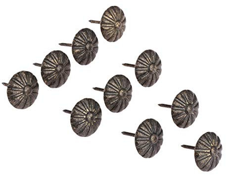 Puntine da disegno, Spille da muro, 10 pezzi da 1920 mm Bronzo antico Oro Interni Chiodi Chiodi Gioielli Gioielli Scatola di legno Divano Decorazione Chiodi Chiodi Chiodi puntine da disegno Hardware f