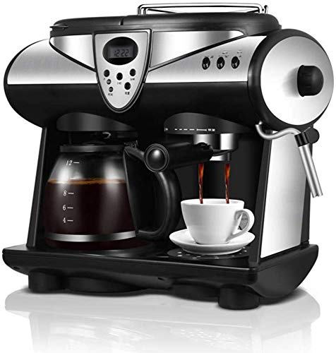 7LiuYueFei6 Espresso Machine, Electric Coffee Maker Machine Household Fully-Automatic Drip Coffee Maker Tea Coffee Pot Home Kitchen Appliance