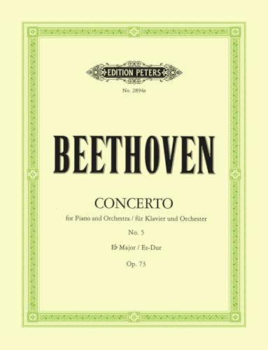 Beethoven: Concerto No. 5 in E flat Op.73 'Emperor' (Piano) (EP2894E): Edition for 2 Pianos (Edition Peters)