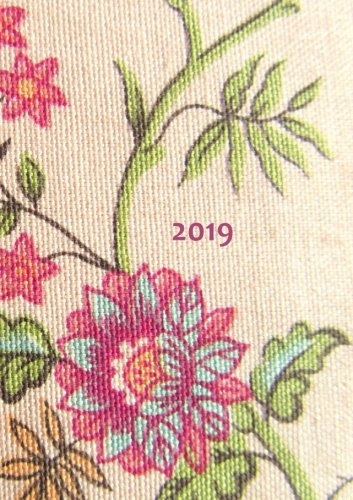 Wochenkalender 2019 - Blumen: DIN A5 - 1 Woche pro Doppelseite