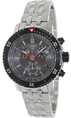 Tissot T0674172105100, Men's Prs 200 Watch, Black/Silver