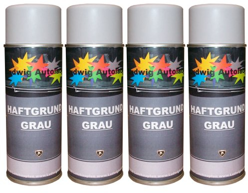 LudwigLacke Haftgrund 4 Spray grau 400 ml je Spraydose