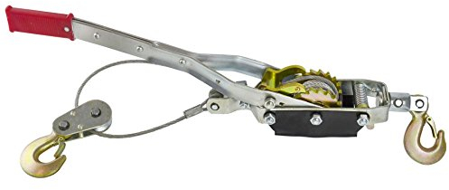 AB Tools Manual Winch 4 Ton Cable Puller Long Handle Ratchet Winch