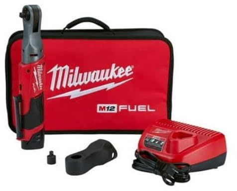 Milwaukee 2557-21 M12 FUEL Kit de cliquet 3/8 avec batterie et chargeur