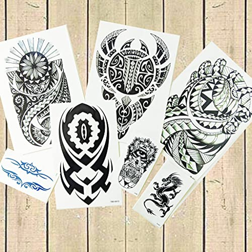 Inkwear Große gefälschte Tattoos.