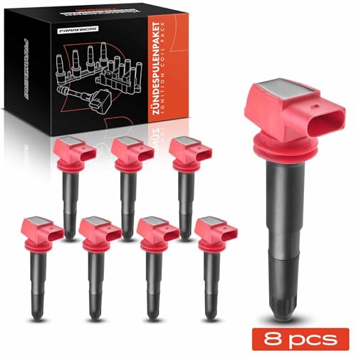 Frankberg 8x Bobines d'allumage Compatibles avec C.a.y.e.n.n.e 9PA 4.8L SUV 2007/02-2010/09 P.a.n.a.m.e.r.a 970 3.6L 4.8L Hatchback 2009-2016 Remplacer# 94860210402