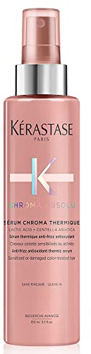 Kérastase, Chroma Absolu, Siero, Senza Risciacquo, Anti-Crespo, Per Capelli Colorati Sensibilizzati o Danneggiati, Sérum Chroma Thermique, 150 ml