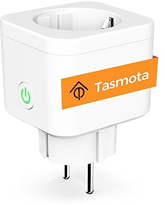 Refoss Tasmota Steckdose mit Stromzähler, Mini WLAN Steckdosen zur Messung von Stromverbrauch, Stromerzeugung, ESP8266 Smart Plug, Kompatibel mit Home Assistant, ioBroker, MQTT, Type F, 16A, 2,4GHz