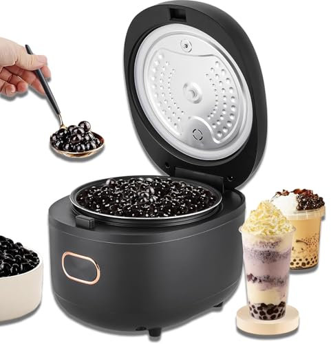 Machine À Thé Au Lait Perlé Automatique De 5 Litres,Machine De Projection De Perles De Thé Au Lait Commerciale,Pratique Et Rapide,Adaptée Aux Magasins De Thé Au Lait,Aux Desserts,Aux Restaurants