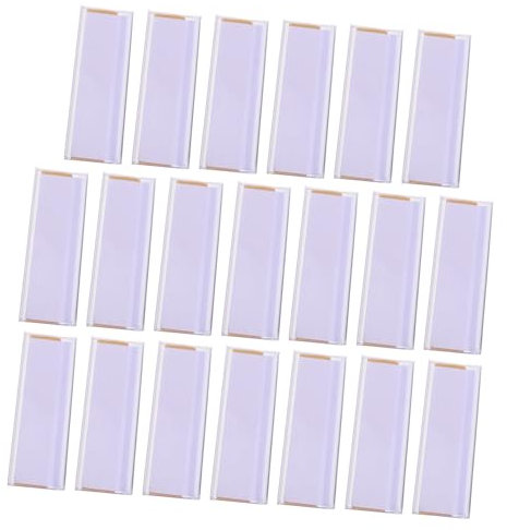 DOITOOL 20stücke Transparente Etikettenhalter Für Büro Regal Etiketten Regal Clip Warenanhänger Etikettenschutz Lagerregaletiketten