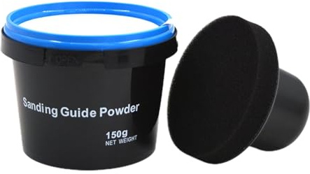 Guide De Ponçage Poudre De Manteau De Guidage Sèche Poudre - De Conducteur Noir Pour Corps Automatique - De Conducteur Sec Pour Carrosserie Automatique, Réparation De Voitures Et Polissa