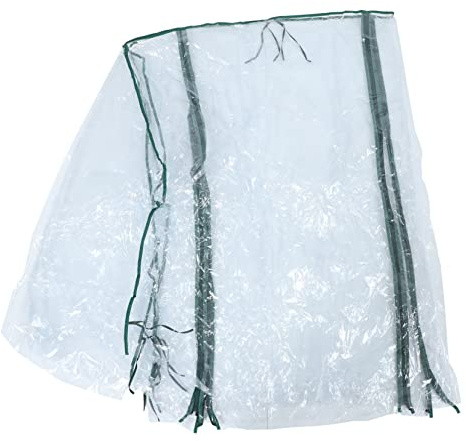 Happyyami Invernadero Duradera Tipo Túnel Sin Rejillas De Invernadero De PVC para De Flores Protectora para Jardín