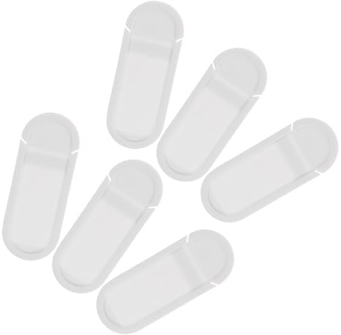 MOLUCKFU 6 Piezas Cubiertas de Cámara Deslizantes para Ordenador Portátil y Tablet Protector de Privacidad Ultrafino Fácil de Usar Residuos Compatible con Webcam y Dispositivos
