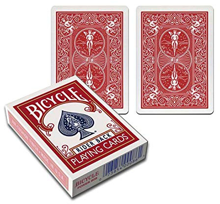 Set von 54 Blue Bicycle Karten: Double Magic Zurück