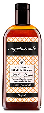 Nuggela & Sulé Champú Nº1 - Fuerza & Volumen. Con Extracto de Cebolla Roja y Glucógeno Marino. Fortalece. Estimula el Crecimiento. Frena la Caída del Cabello. 1 x 250 ml