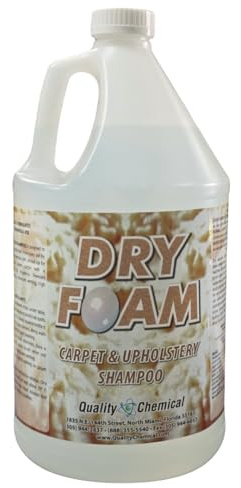 Quality Chemical Dry Foam - Premium Carpet Shampoo - Industrial Strength Dry & Wet Cleaner for Stains, Soil Removal, Leaves Fresh Scent Dry Carpet Shampoo (Pack of 1)
