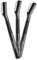 Beter - 3 Pcs Stainless Steel Eyebrow Razor Reusable Eyebrow Razor Facial Hair Razor