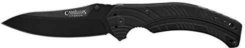 Camillus - Faltmesser - VanishTitanium Bonded - Klingenlänge: 8,26 cm - Stainless Steel