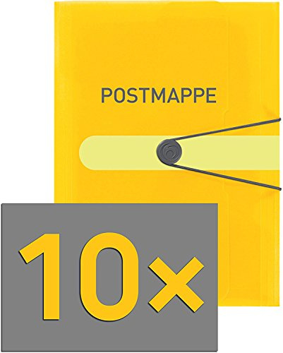 Herlitz Post Einschlagmappe (10 Mappen, Polypropylen)