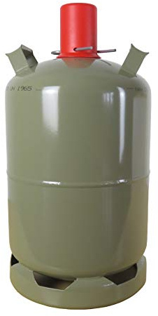 Volthor Stahl Gasflasche Eigentumsflasche 11 KG LEER