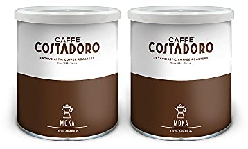 Caffè Costadoro - Costadoro 100% Arabica per Moka - 2 Lattine da 250g