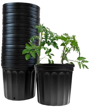 Viagrow VHPP200-24 VHPP Nursery Pots, 2 Gallon, Black