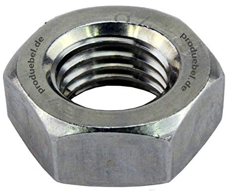 DIN 934 Sechskantmutter Edelstahl A2 V2A M 22 * 25 Stück