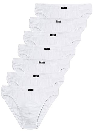 s.Oliver Men's Underwear (Pack of 7), White, M