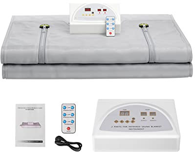 Joyfitness Manta De Sauna Infrarroja Sauna Portátil para El Hogar Sauna Personal Profesional Protección Múltiple, Sauna Portátil para Desintoxicación Relajación En El Hogar