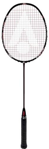 Karakal – badmintonracket BN 60 ff – det lättaste badmintonracket i världen av 100% snabbfibergrafit – inklusive termoväska/fullcovercover