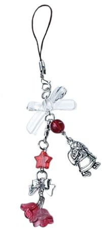 Pendentif festif Père Noël chaîne de téléphone portable pendentif téléphone pendentif de téléphone de Noël bijoux de téléphone pour festival de Noël, comme indiqué sur la figure, normal, comme indiqué