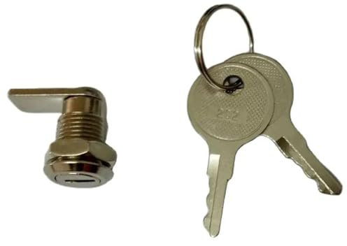 MS202 Cam Lock for Distribution Mini Box Cabinet Locks Tin Trunk File/Network Cabinets Cylindrical Bolt Locks 1Pcs