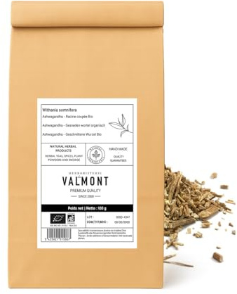 Tisane Ashwagandha BIO Ginseng Indien - Racine coupée