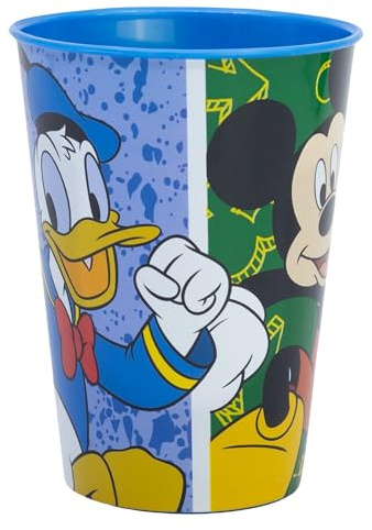 Stor Mickey wiederverwendbarer Kinderbecher aus Kunststoff, 260 ml