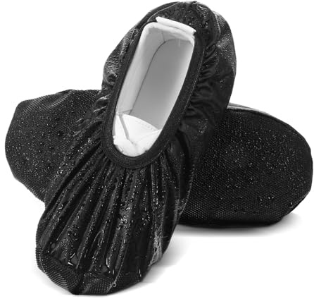 Larrel Shoe Protector Covers, Reusable Bowling Shoe Covers Non-Slip Shoes Protectors Cover Shoes Cover Protector Accessories for Men Women Sports Supplies Floor Protection(S)