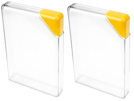 SHERCHPRY Bottiglia d Acqua Piatta Portatile da 450ml in Plastica Resistente di Perdite, Design Sottile per Viaggio e Attività all Aperto, Confezione da 2 Pezzi Riutilizzabile