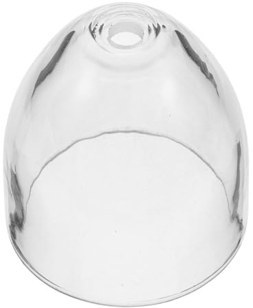 Abat-jour Cloche en Verre Ambré 3, 9x4 Ouverture 3/8 | Remplacement Suspendre et Applique, Forme Cloche, Mini Format à Petit Diamètre, Entretien Facile