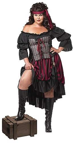 California Costumes Disfraz de pirata para mujer, talla adulta