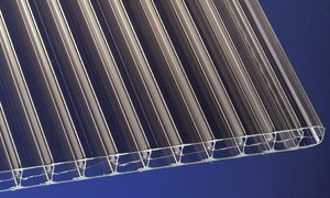 Polycarbonat Stegplatten Hohlkammerplatten bronce 6000 x 1200 x 16 mm
