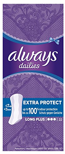 Always Slipeinlagen Long Plus 22 Stück, 4er Pack (4 x 22 Stück)