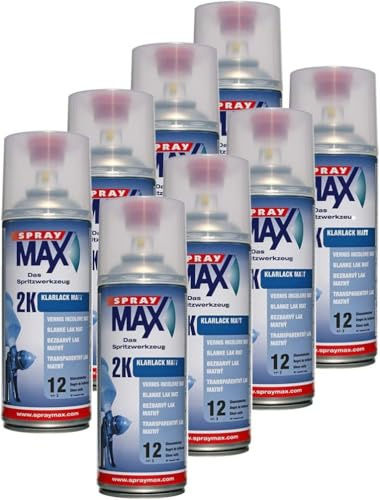 Kwasny 8X 680 065 SPRAYMAX 2K Klarlack transparent matt Versiegelung 400ml