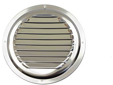 Rejilla Redonda 178 mm acero inoxidable 316 rejilla ventilación