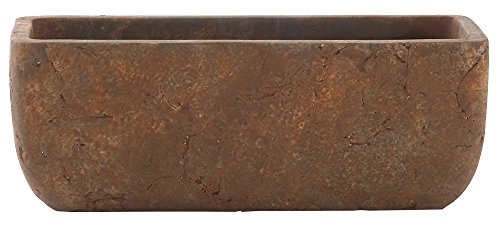 Classic Home and Garden Dakota Trough, Rouille, L