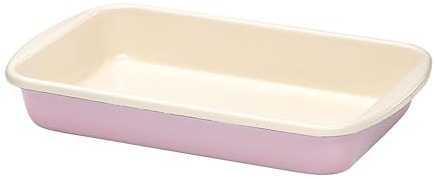 Riess Classic - Pirofila rettangolare color pastello, diametro 32 cm, colore: rosa
