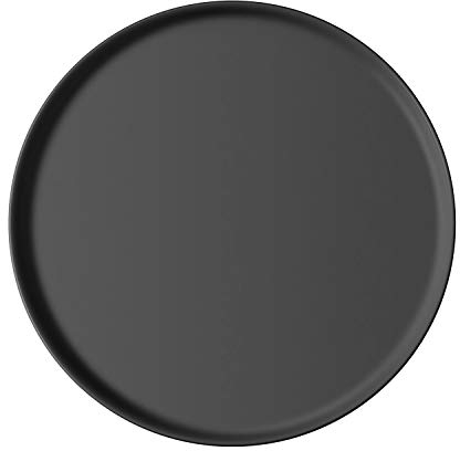 Villeroy & Boch - Iconic Speiseteller 24 cm Schwarz, Spülmaschinenfest, Mikrowellensicher, Pizzateller Groß, Essteller, Teller Schwarz, Geschirr, Premium Porzellan