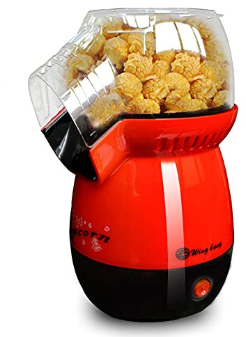 Palomiteros Máquina de palomitas de maíz Pequeña Mini Ráfaga Máquina automática Aire caliente Palomitero