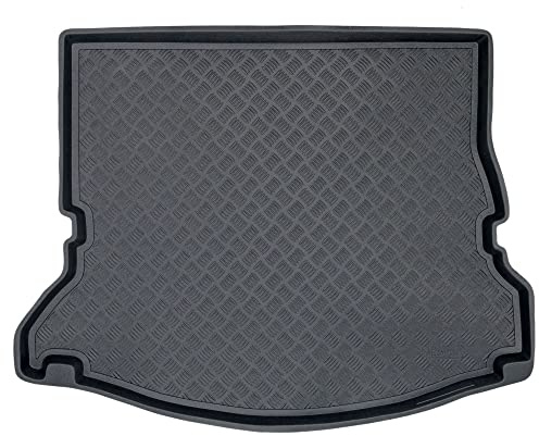 M MOTOS Tapetes de PE para maletero apata para Renault Grand Scenic IV 2016-2021 Mejore la comodidad de su viaje con la resistente alfombrilla para el maletero del coche, que protege contra la sucieda