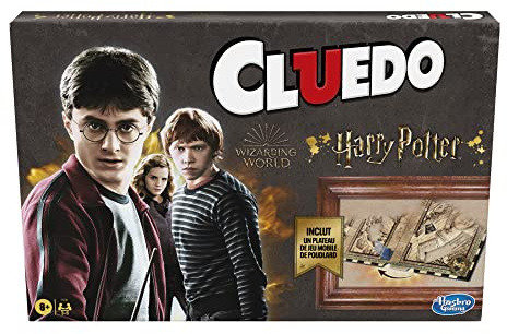 Hasbro Gaming Cluedo : Édition Harry Potter Wizarding World, Jeu de Détective pour 5 Joueurs, Enfants dès 8 Ans, Conçu pour Les Fans de Jeux de Société Classiques