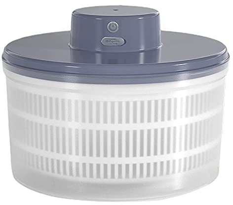 Camister Essoreuse à salade électrique - Séchoir à légumes - Rechargeable par USB - Séchage